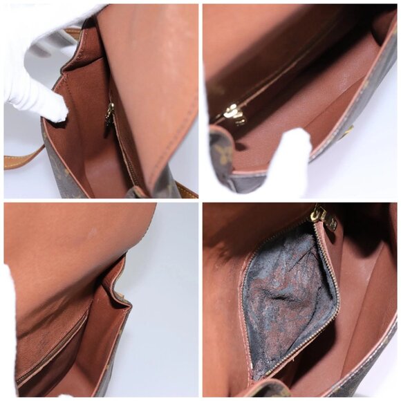 LOUIS VUITTON Monogram Saint Cloud MM Shoulder Bag M51243 LV Auth 119805 - Picture 16 of 16